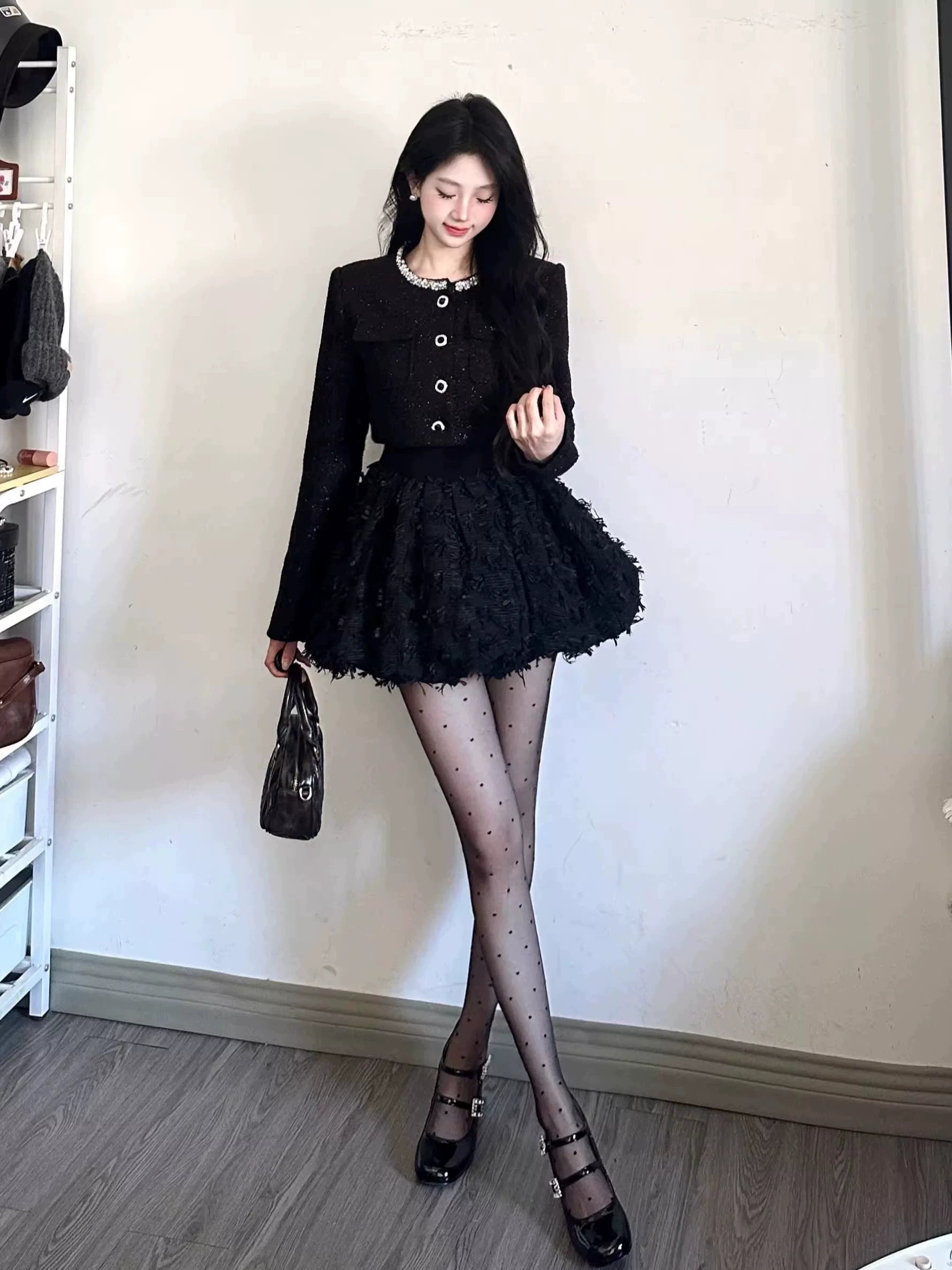 プリンセスフレアツイードセットアップ – charme プリンセスフレアツイードセットアップ – charme