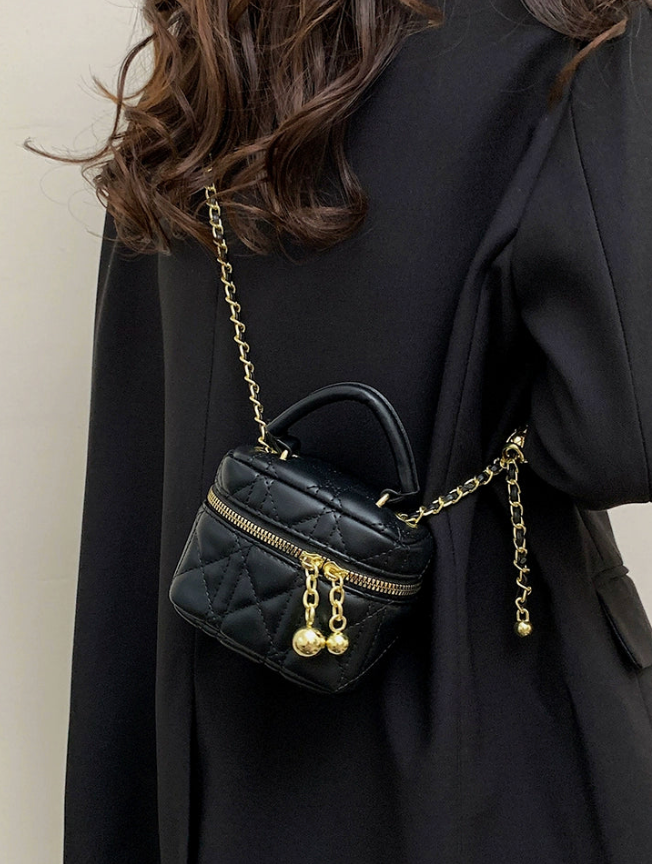 2Wayキルティングチェーンショルダーミニバッグ – charme