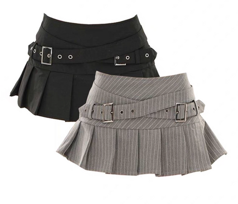 クラッシックプリーツラインスカート