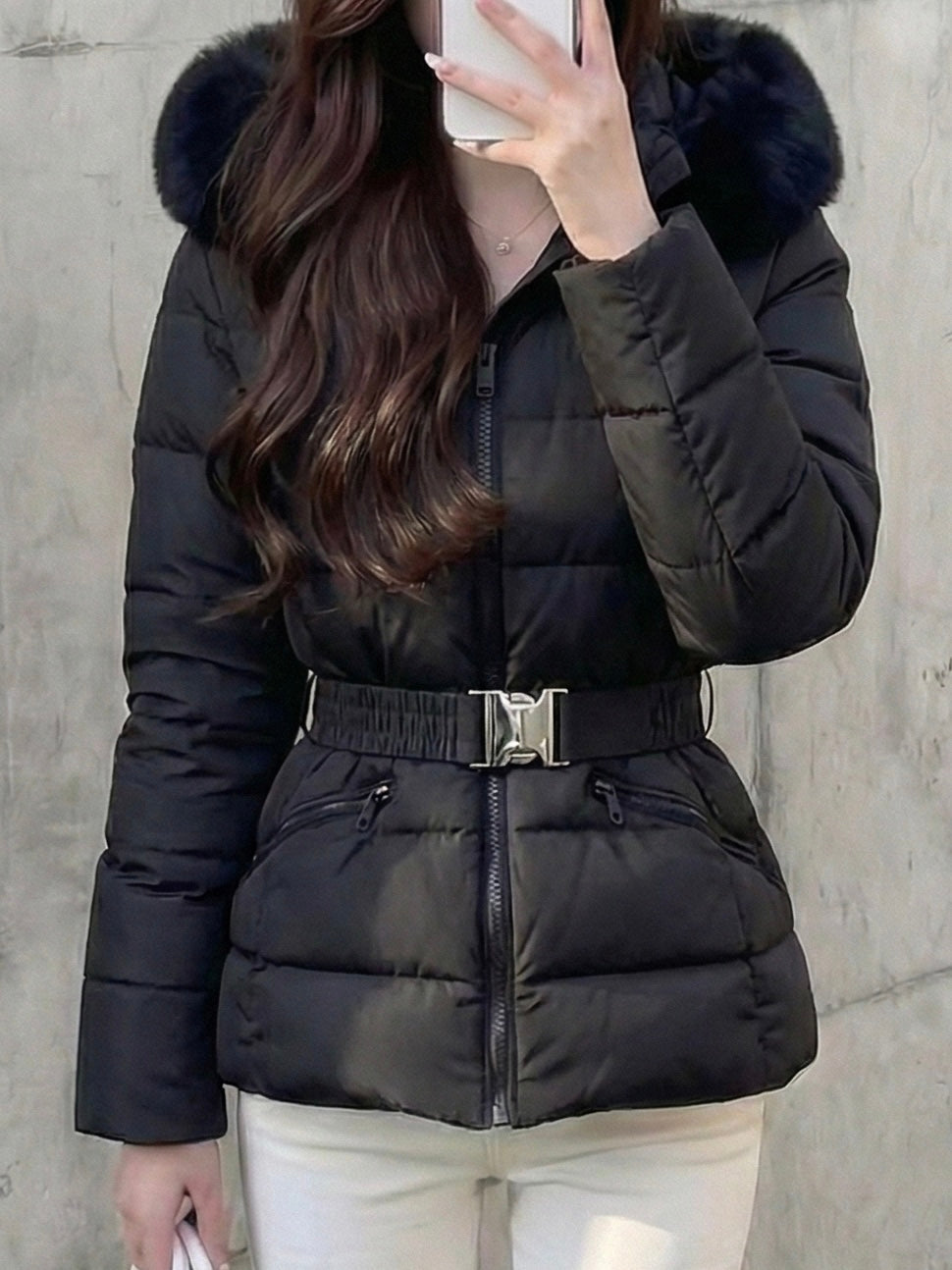 ベルティア フォックスダウンコート