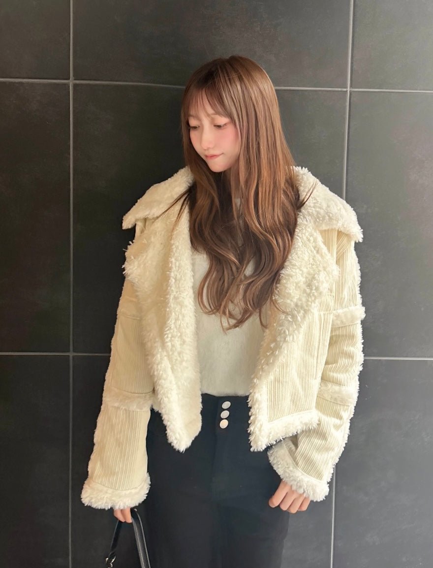 ボアショートジャケット