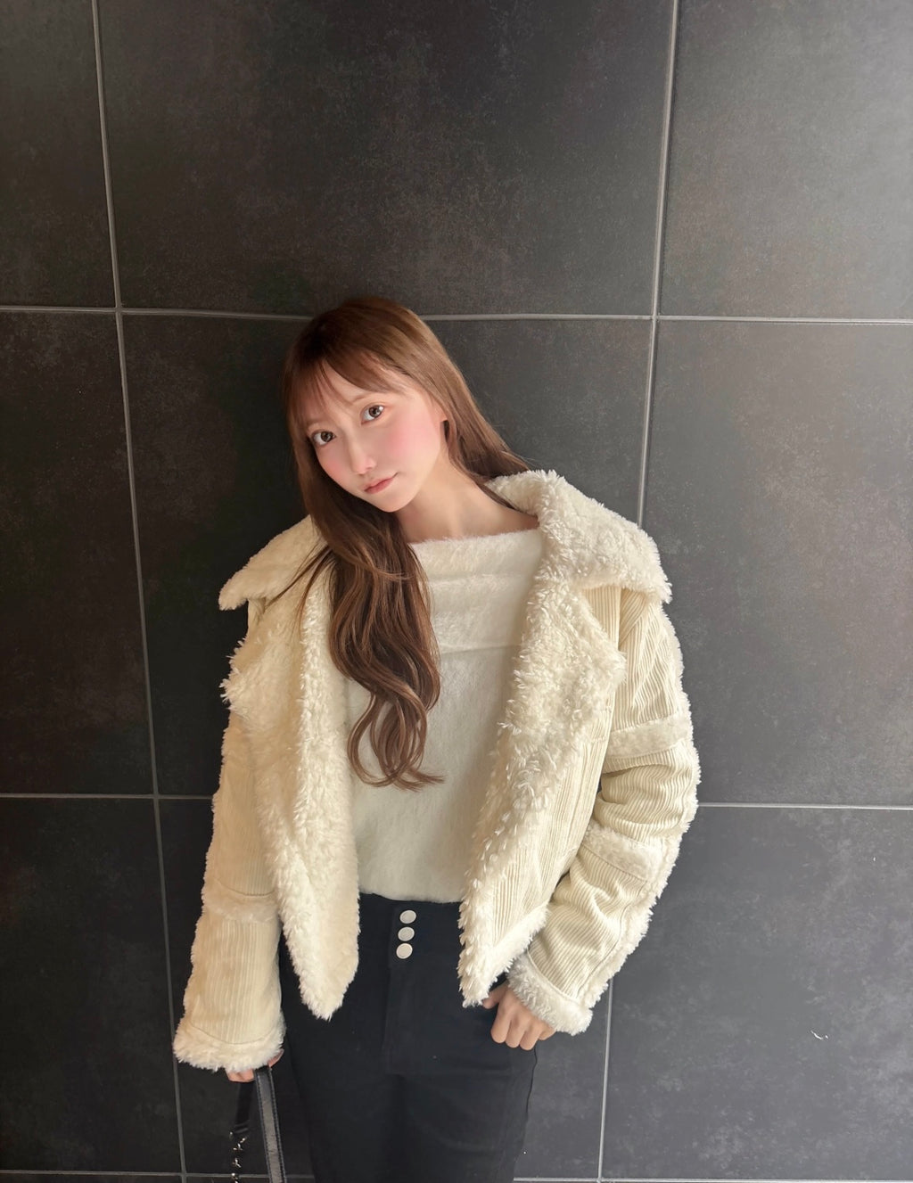 ボアショートジャケット