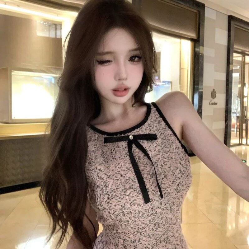 ツイードミニドレス