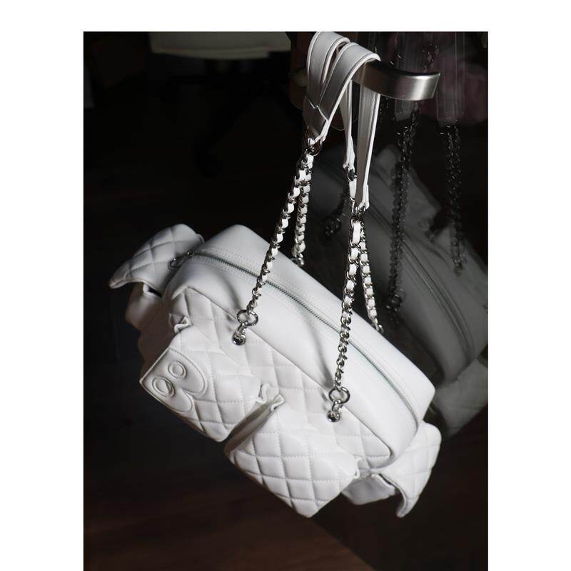 メロウキルティングボストンバッグ