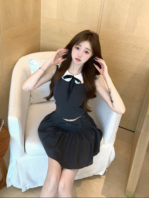 2ピースリボンセットアップ