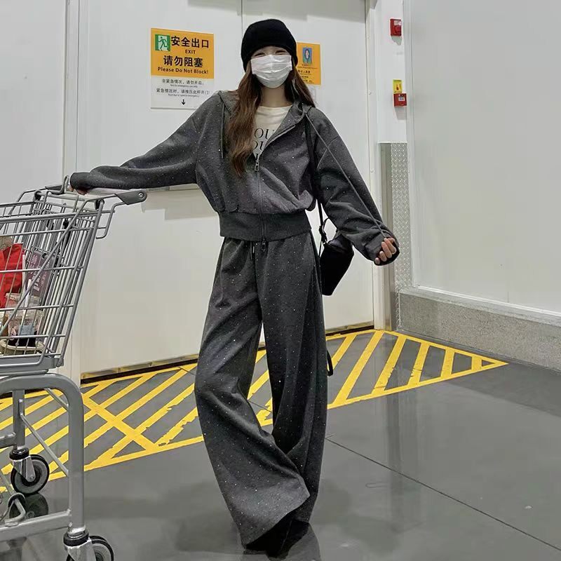 グリッタースウェットセットアップ