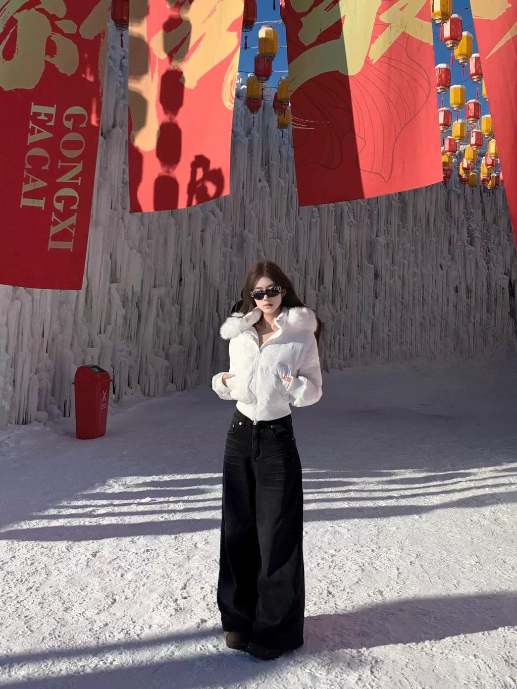 ウエストショートカジュアルダウン