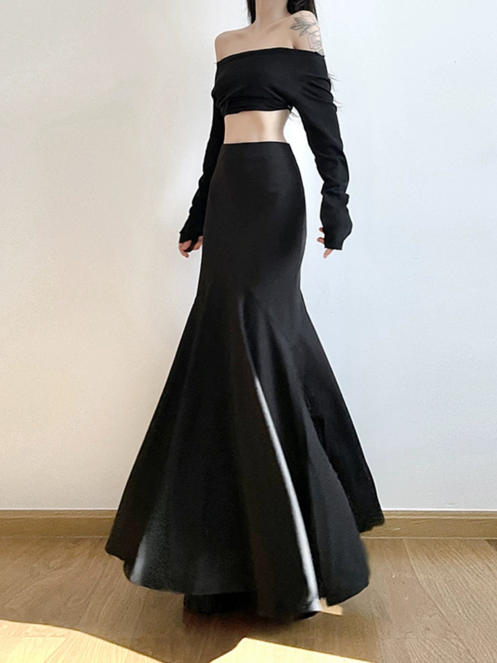 マーメイドロングスカート