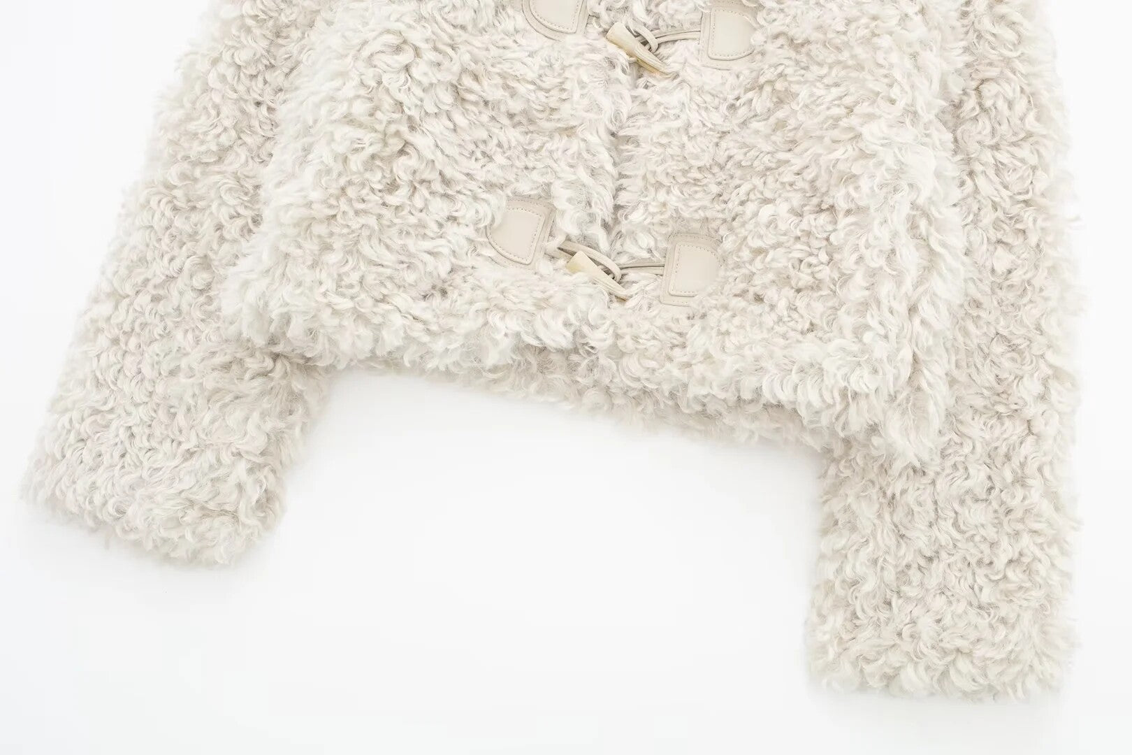 プードルファーショートコート