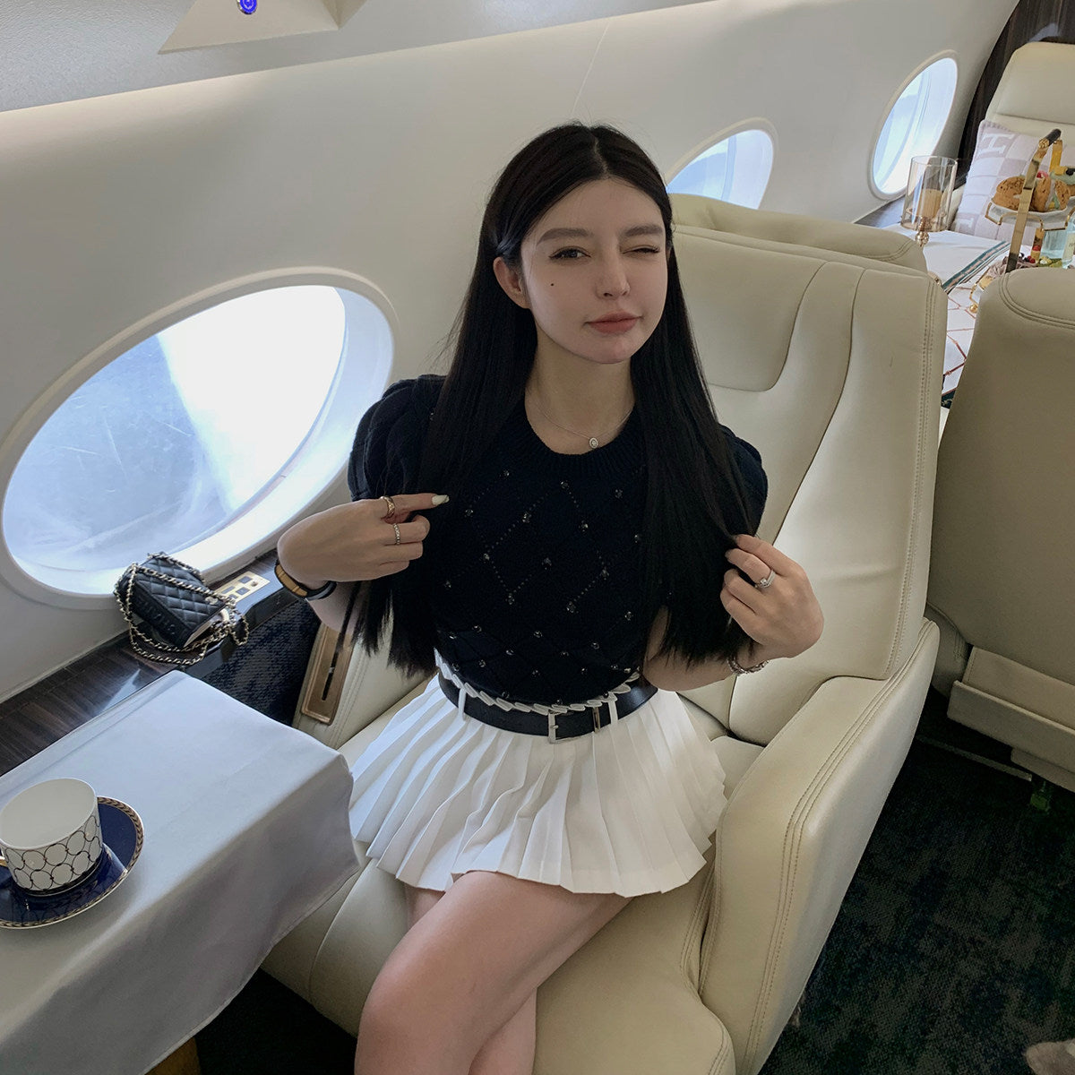 リュクスビジューニット