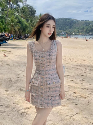 サマーツイードワンピース