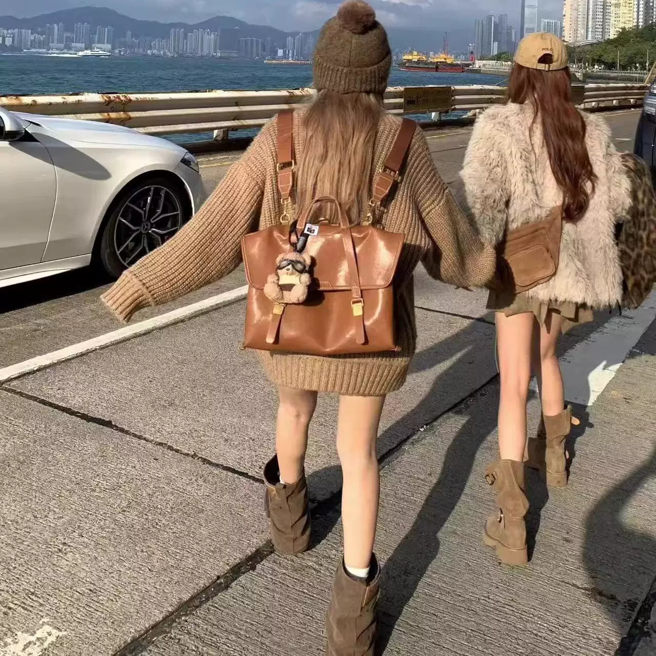 クラシックレザーリュック