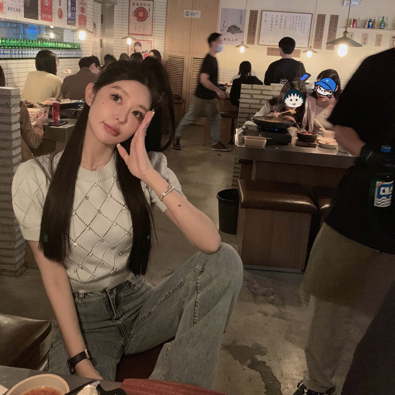 リュクスビジューニット