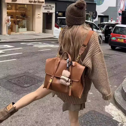 クラシックレザーリュック