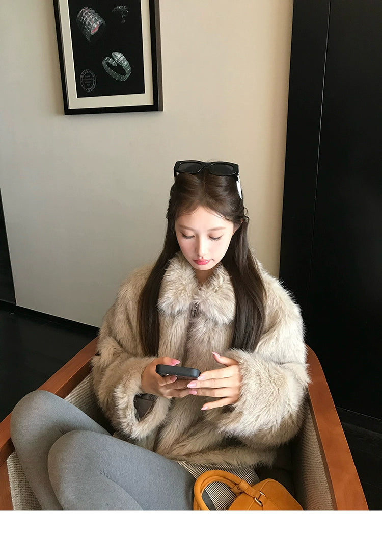 ボリュームファージップブルゾン