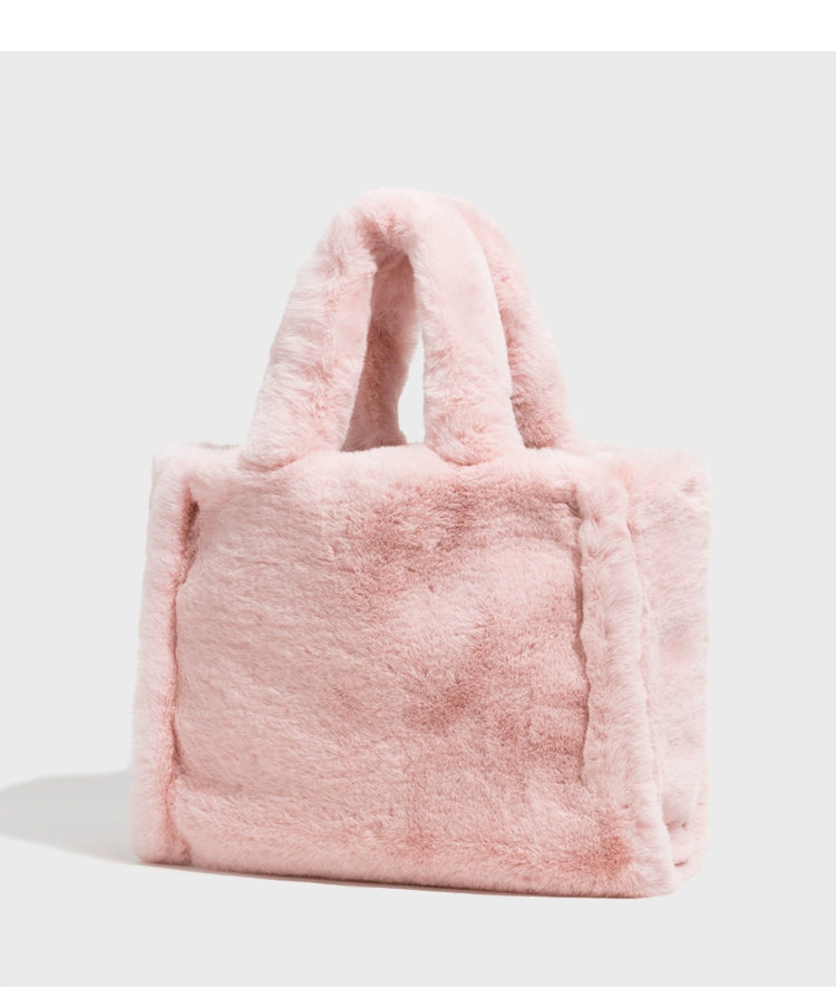 エコファーハンドバッグ