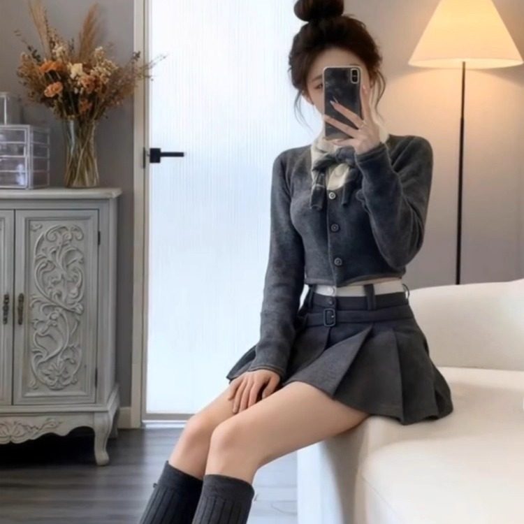 プリーツレディミニセットアップ