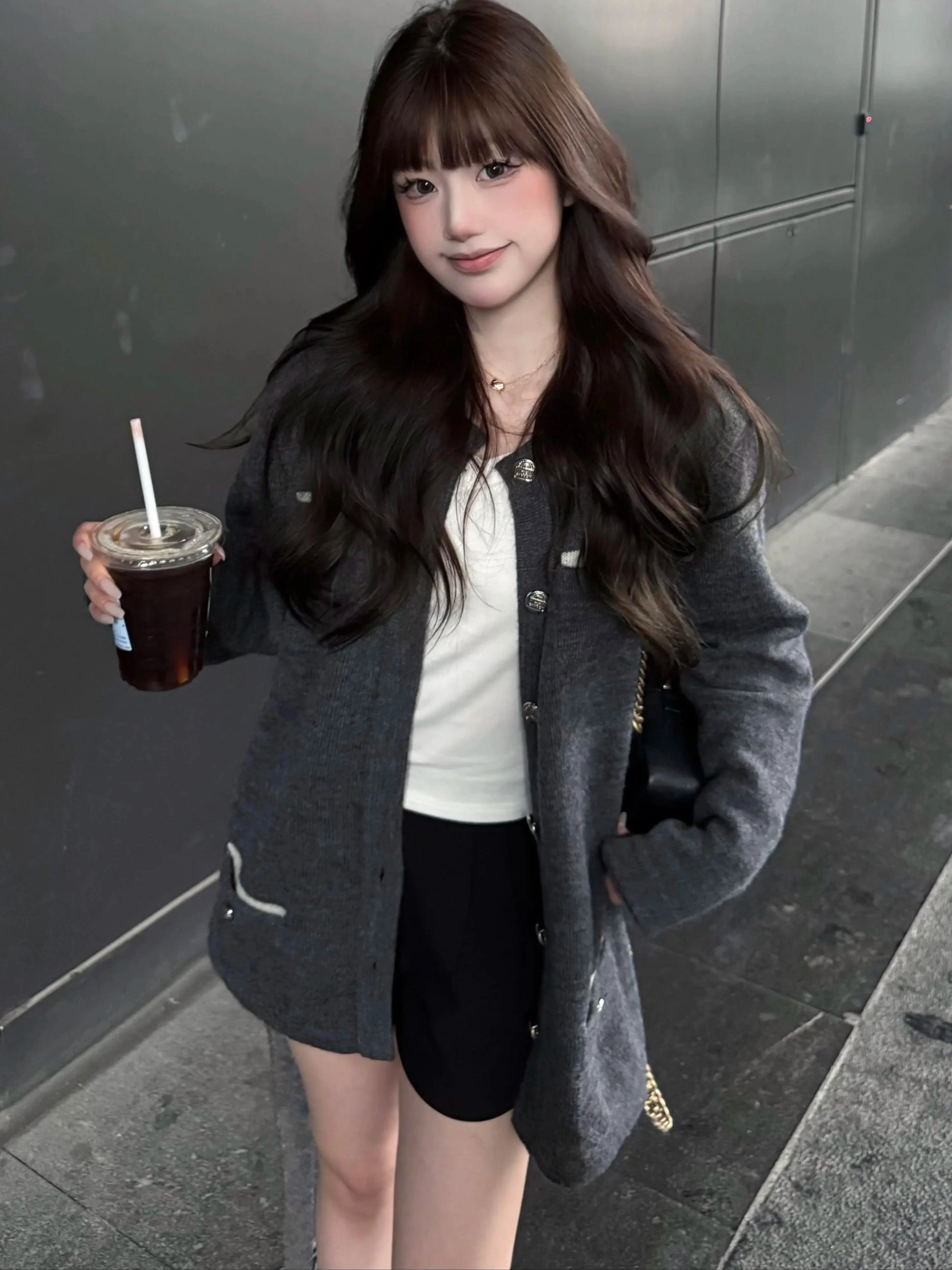 オーバーニットトップス