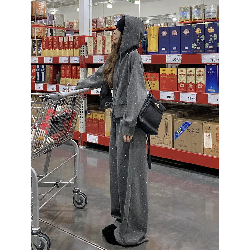 グリッタースウェットセットアップ