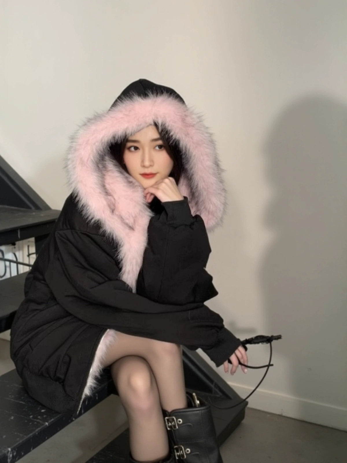 CHEVAREINE ファージャケット CHEVAREINE ファージャケット CHEVAREINE ファージャケット CHEVAREINE ファージャケット