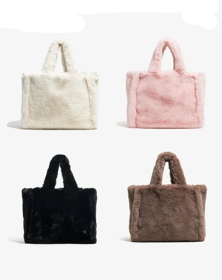 エコファーハンドバッグ