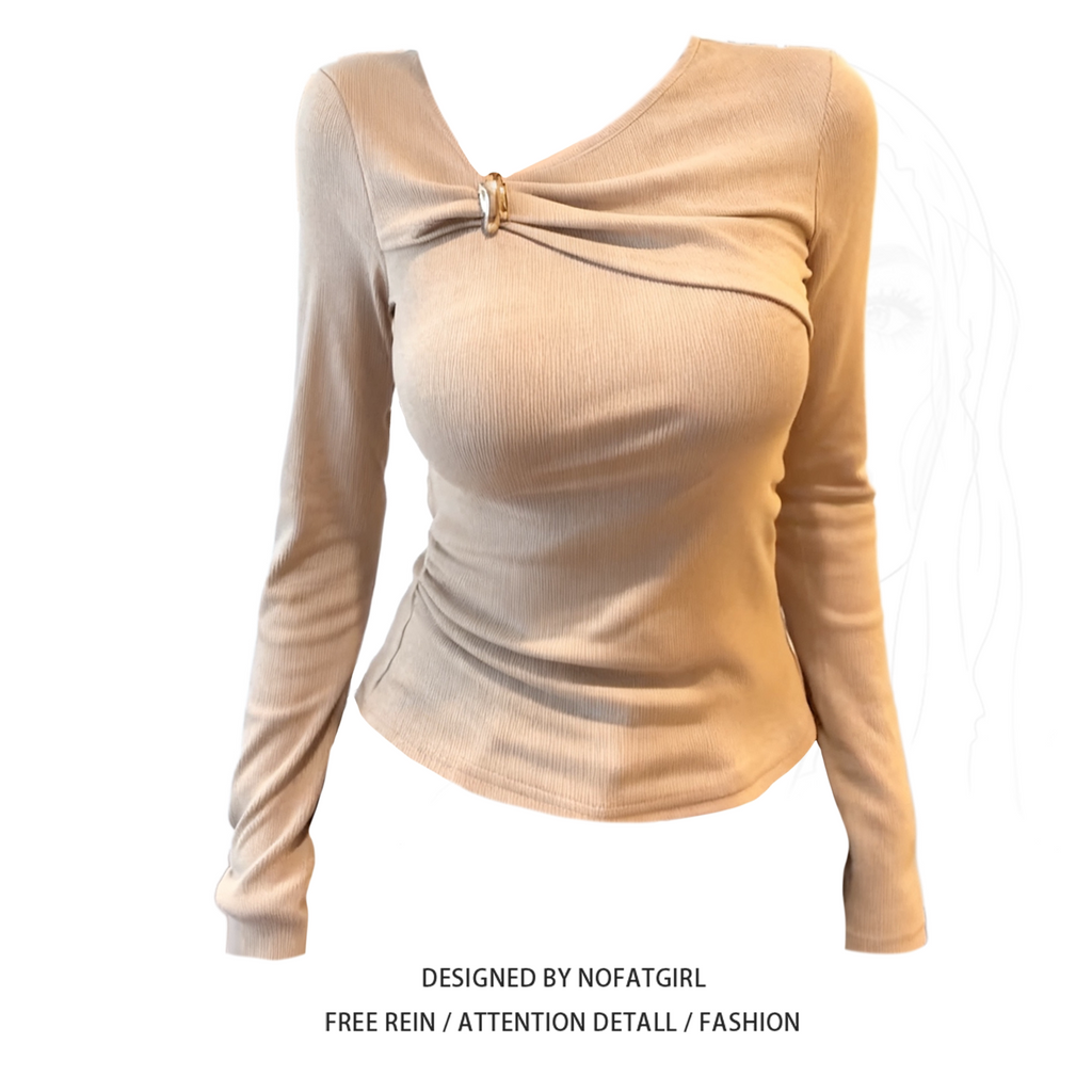 リングドレープリブトップス