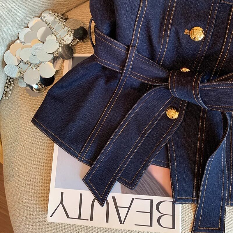 ルックスデニムベスト