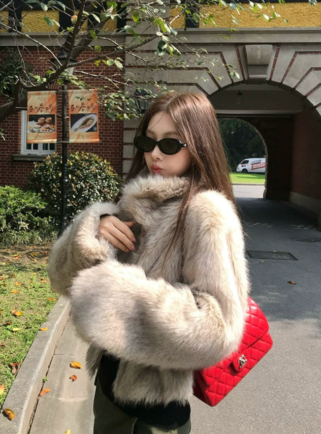 ボリュームファージップブルゾン