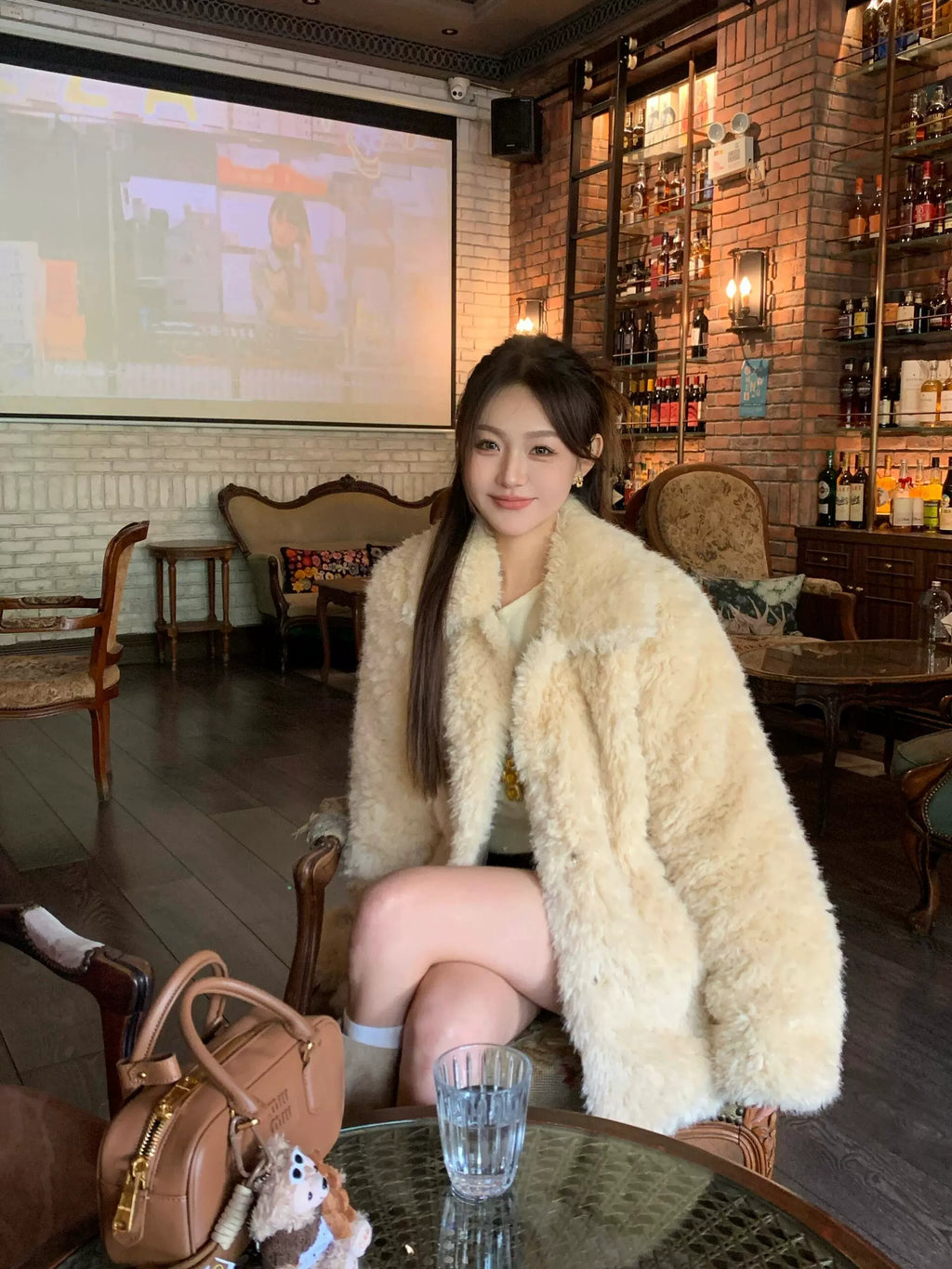 エコファーボタンジャケット