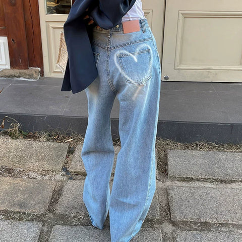 ハートポイントデニムパンツ
