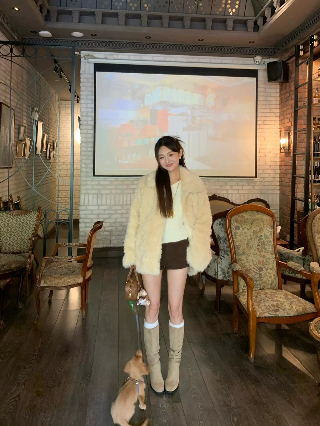 エコファーボタンジャケット