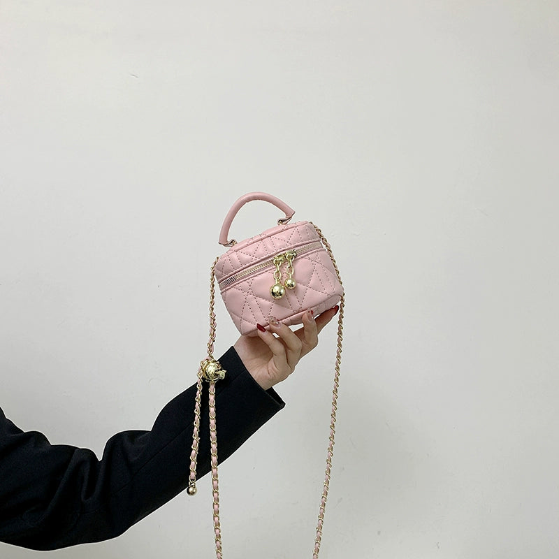 2Wayキルティングチェーンショルダーミニバッグ – charme