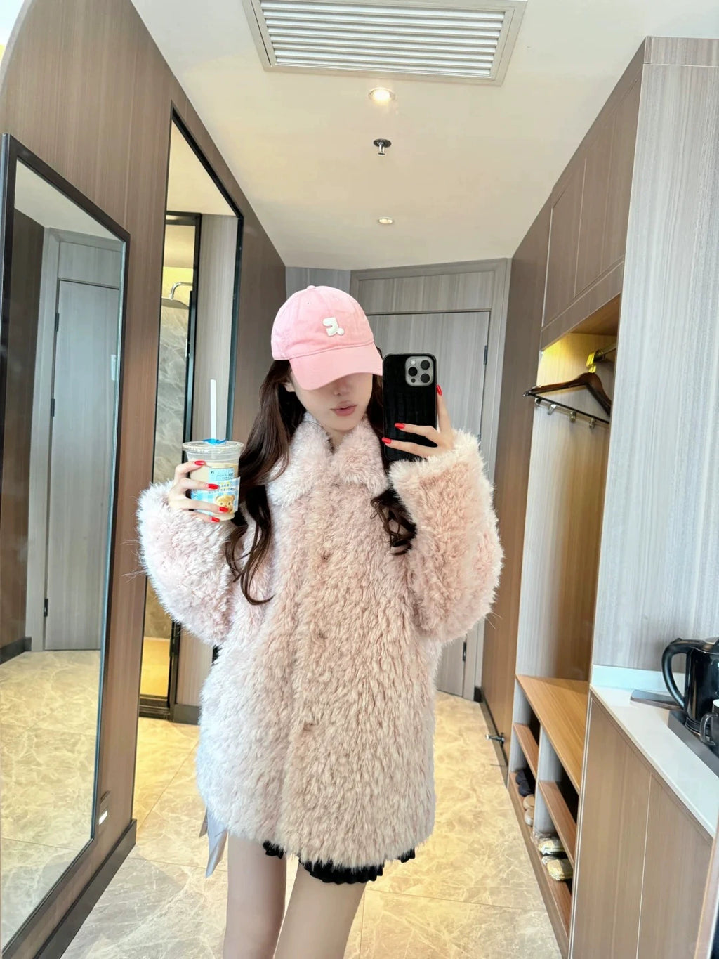 エコファーボタンジャケット