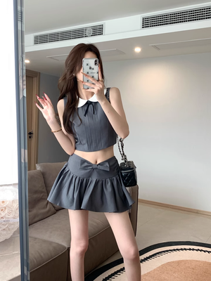 2ピースリボンセットアップ