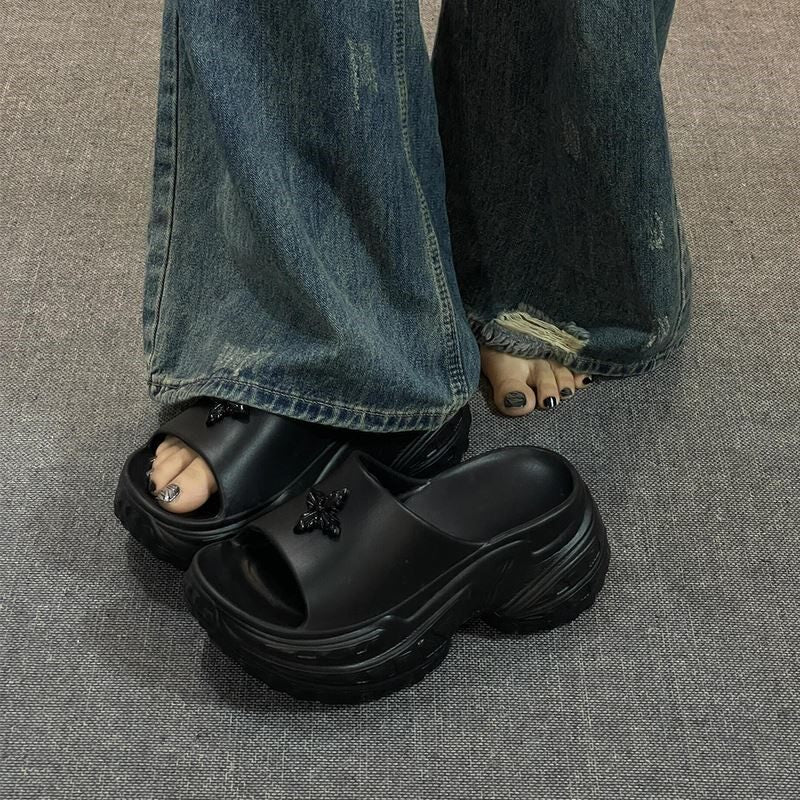 ボリュームソールサンダル