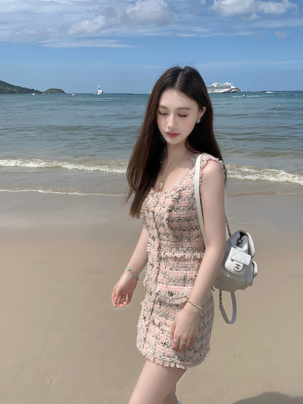 サマーツイードワンピース – charme