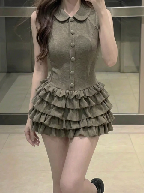 メロウミニフリルセットアップ